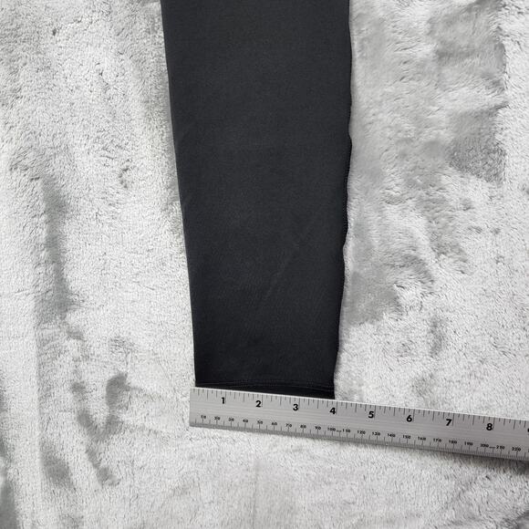 Nike Leggings Womens S Black Mesh Panels Mid-Rise Fast Running Workout Pockets - Picture 13 of 14